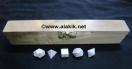 Howlite 5pcs Geometry set with wooden box